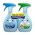 Febreze Fabric Refresher Value Pack, Pet Odor Eliminator and Extra Strength Fabric Deodorizer, 27 Fl Oz, Pack of 2