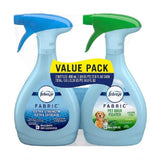 Febreze Fabric Refresher Value Pack, Pet Odor Eliminator and Extra Strength Fabric Deodorizer, 27 Fl Oz, Pack of 2