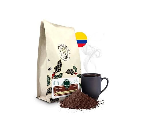 Samarian Coffee Medium Roast - Colombian Single-Origin Arabica - Specialty Ground Coffee with Citrus & Floral Notes - Smooth & Aromatic - For Pour