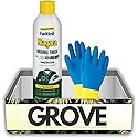 Niagara Faultless Original Scent Spray Starch Aerosol 20 oz 1 pk Bundle with Cleaning Gloves - Adds Crisp Finish and Smoothness to Fabrics for Easy