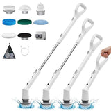 Sorpci Electric Spin Scrubber, 2026 New Cordless Cleaning Brush, Shower Cleaning Brush with 7 Replaceable Brush Heads, Power Scrubber 3 Adjustable