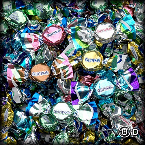 GLITTERATI Mint Medley Italian Mini Hard Candies, Individually Wrapped Gourmet Candy Assortment, Assorted Mint Flavors, Vegan, Gluten Free, Non GMO