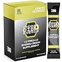 Drink Big D Energy Lemon Squeeze Vitamin D Drink Mix, 100mg Caffeine, 20 Stick Packs