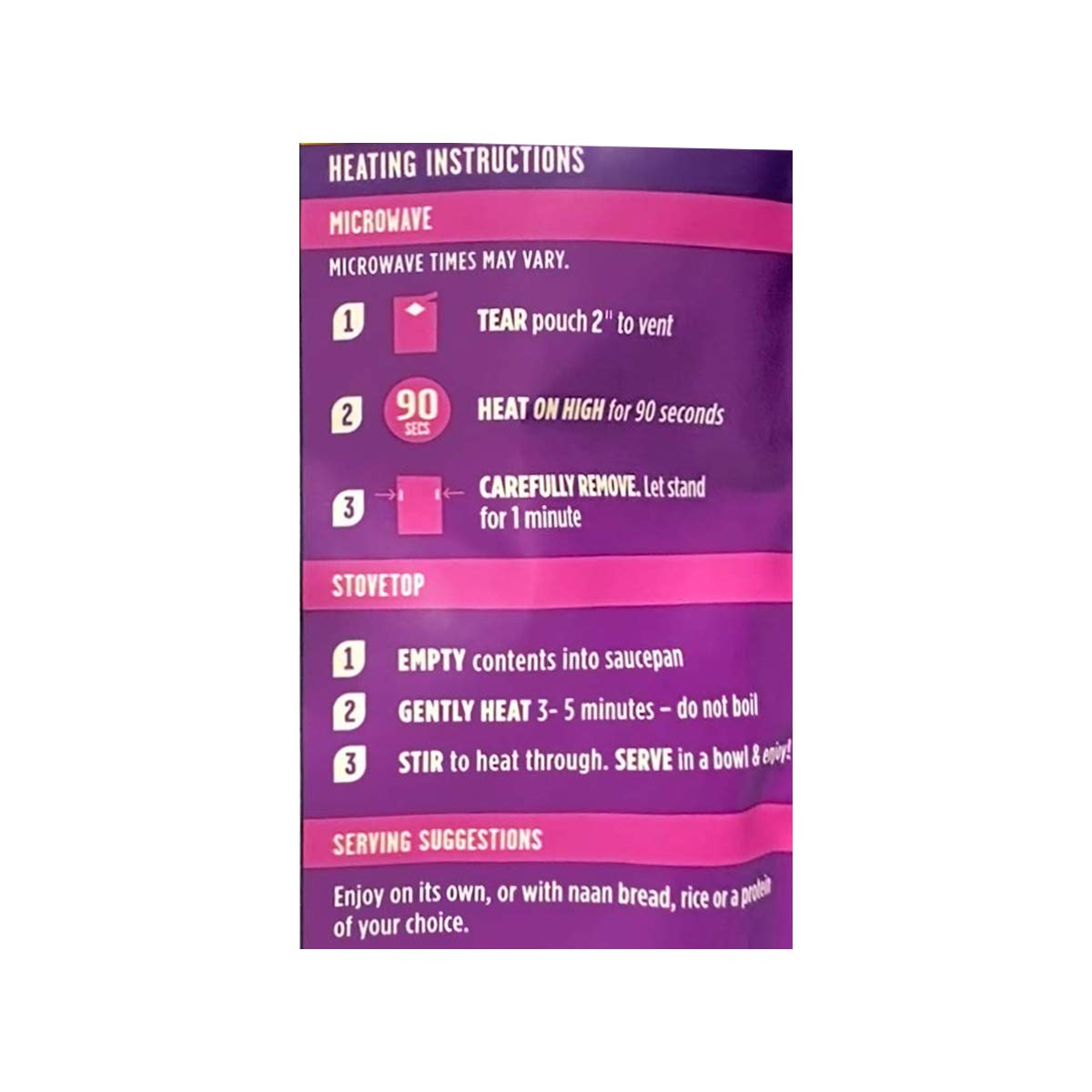 Patak's - Ready To Eat Vegetarian Meals, (4 Pack) (Lentil & Veggie Tikka Masala)