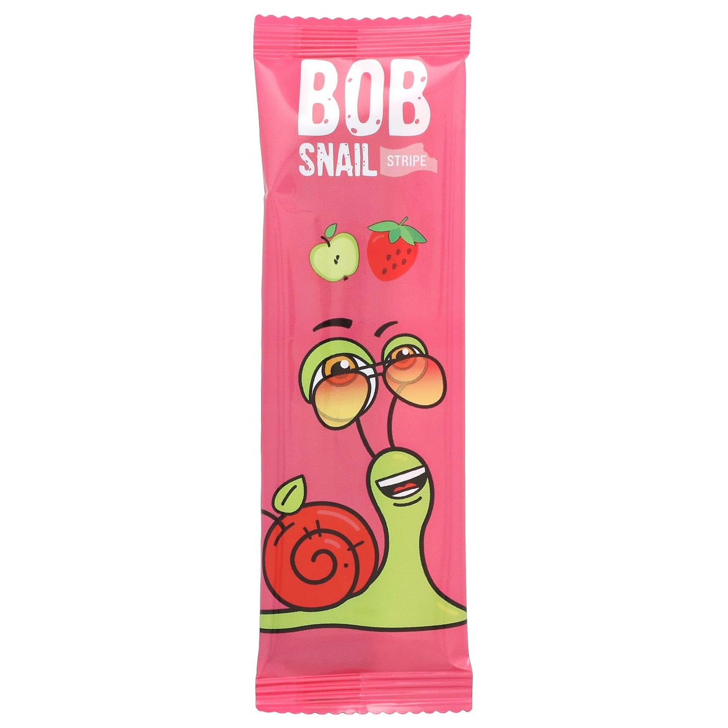 Bob Snail Apple Strawberry Fruit Stripes, 84 GR