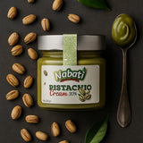Nabati Pistachio Cream Spread Jar, 30% Pistachio Cream, 7.05 oz (200g) Set of 6