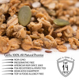 Gerbs Super 5 Seed Granola, 2 LBS - Top 14 Food Allergy Free & Non GMO - Keto Safe &Unsulfured - Pumpkin, Sunflower, Chia, Hemp, Flax Seeds