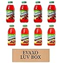 LUV BOX - Variety Everfresh Juice: Cranberry Apple, Cherry 16 oz., Pack of 8 by evaxo