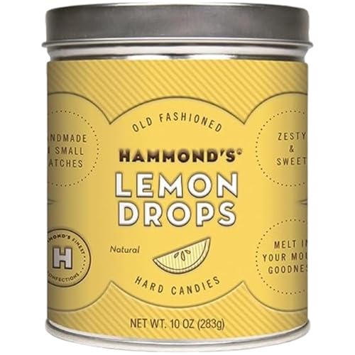 Hammonds Candies Lemon Drops, 10 OZ