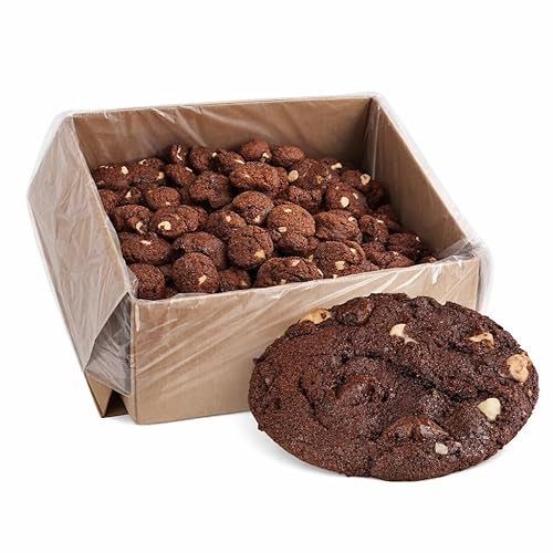 Otis Spunkmeyer Double Chocolate Chip Cookie Dough, 320 Count, 1 Ounce Frozen Portions, Bulk Food Service Pack