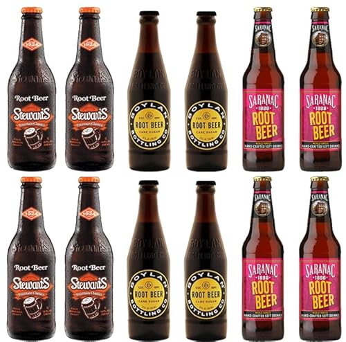Root Beer - Variety Pack - 12 oz (12 Glass Bottles)