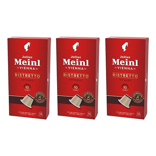 Julius Meinl: "Ristretto Intenso," Nespresso Compatible, 100% biodegradable, 10 Capsules (3)