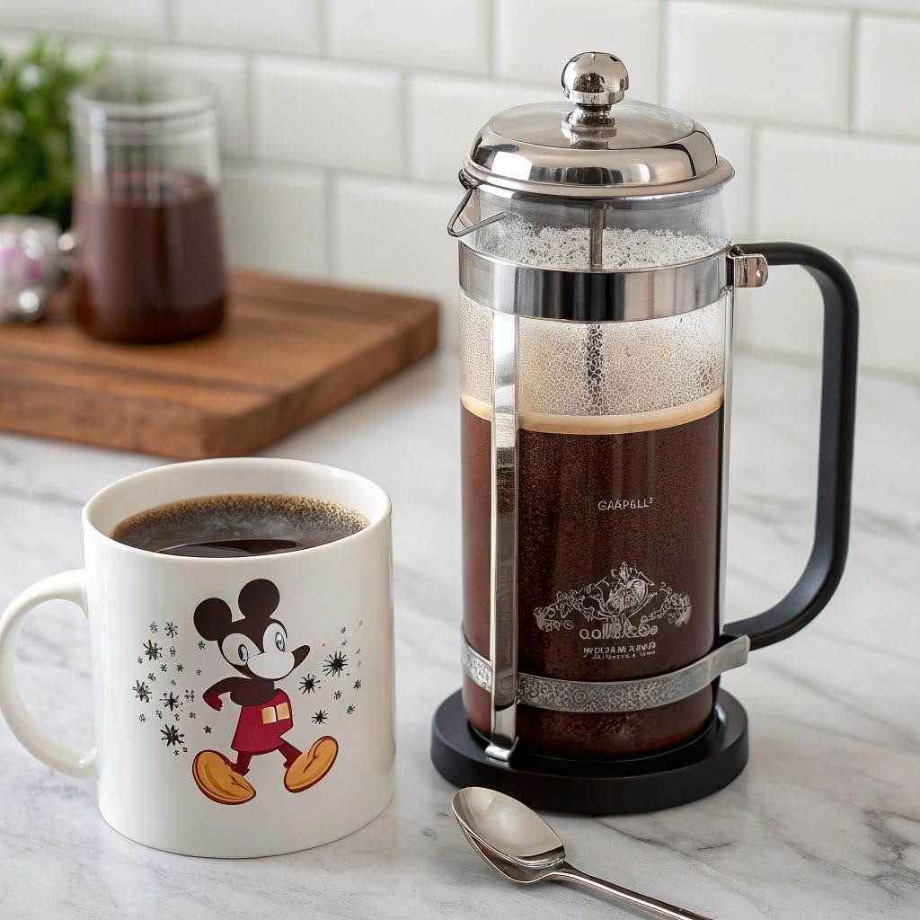 Joffrey's Coffee - Disney Mickey Mouse Classic Blend | Artisan Medium Roast, Arabica Coffee Beans, Smooth & Rich Flavor, Brew or French Press (Whole