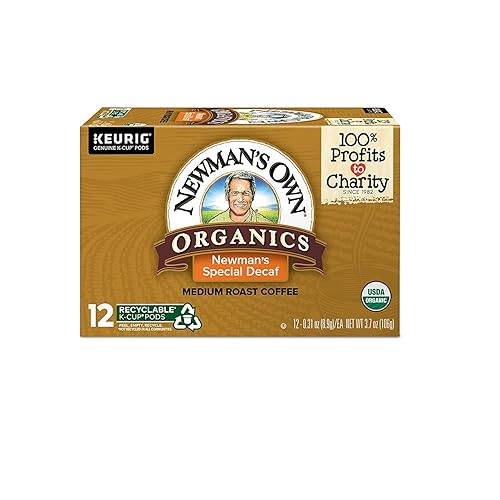 Newman's Own Organic Special Blend Decaf K-cup for Keurig Brewers, 12-Count Boxes (Pack of 6)