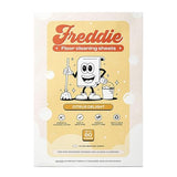 Freddie Floor Cleaning Sheets - Citrus Delight Scent - Plastic Jug-Free - Multi-Surface Cleaner for Hardwood Tile Vinyl - 60 Uses (30 Sheets)