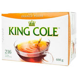 King Cole Orange Pekoe Tea Bags (216 Count), Premium Quality Orange Pekoe Tea Loose Leaf Tea Bags - 216 Orange Pekoe Tea Box