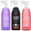 Method Cleaner Sprays - Multi-Surface Cleaners variety Pack - Stone, Shower And multi Purpose Cleaners 28 Ounce (3 Pack)