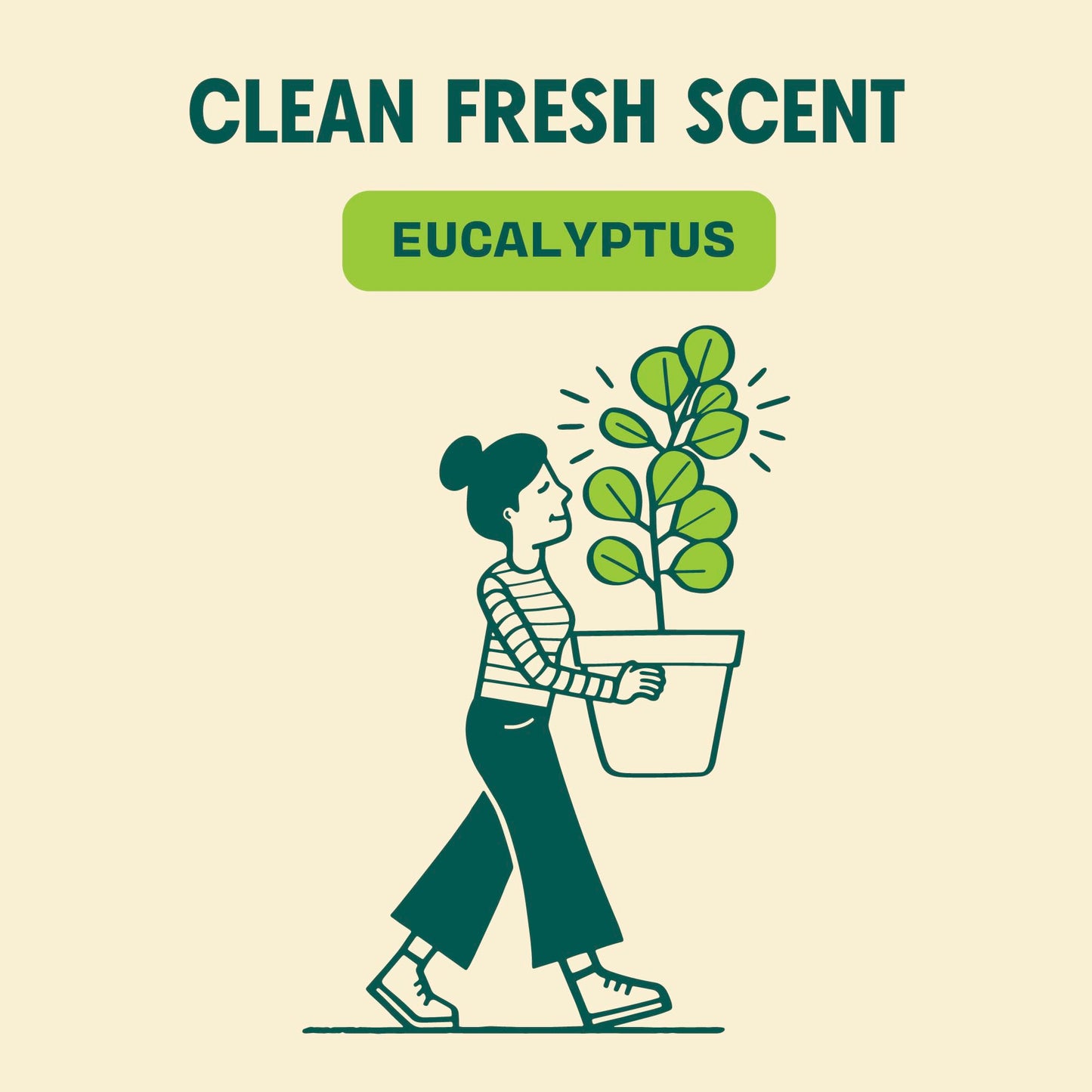 Aunt Fannie's Natural Cleaning Vinegar Wipes, Multipurpose Surface Cleaner, Eucalyptus Scent, 35 Count (Pack of 1)