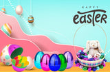 The Dreidel Company 1920-Pack Metallic Fillable Easter Eggs with Hinge Bulk Colorful Bright Plastic Easter Eggs, Perfect for Easter Egg Hunt, Surprise