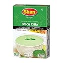 Shan Green Raita Recipe and Seasoning Mix 1.41 oz (40g) - Mint, Green Chili and Spice Seasoning Powder for Yogurt - Suitable for Vegetarians