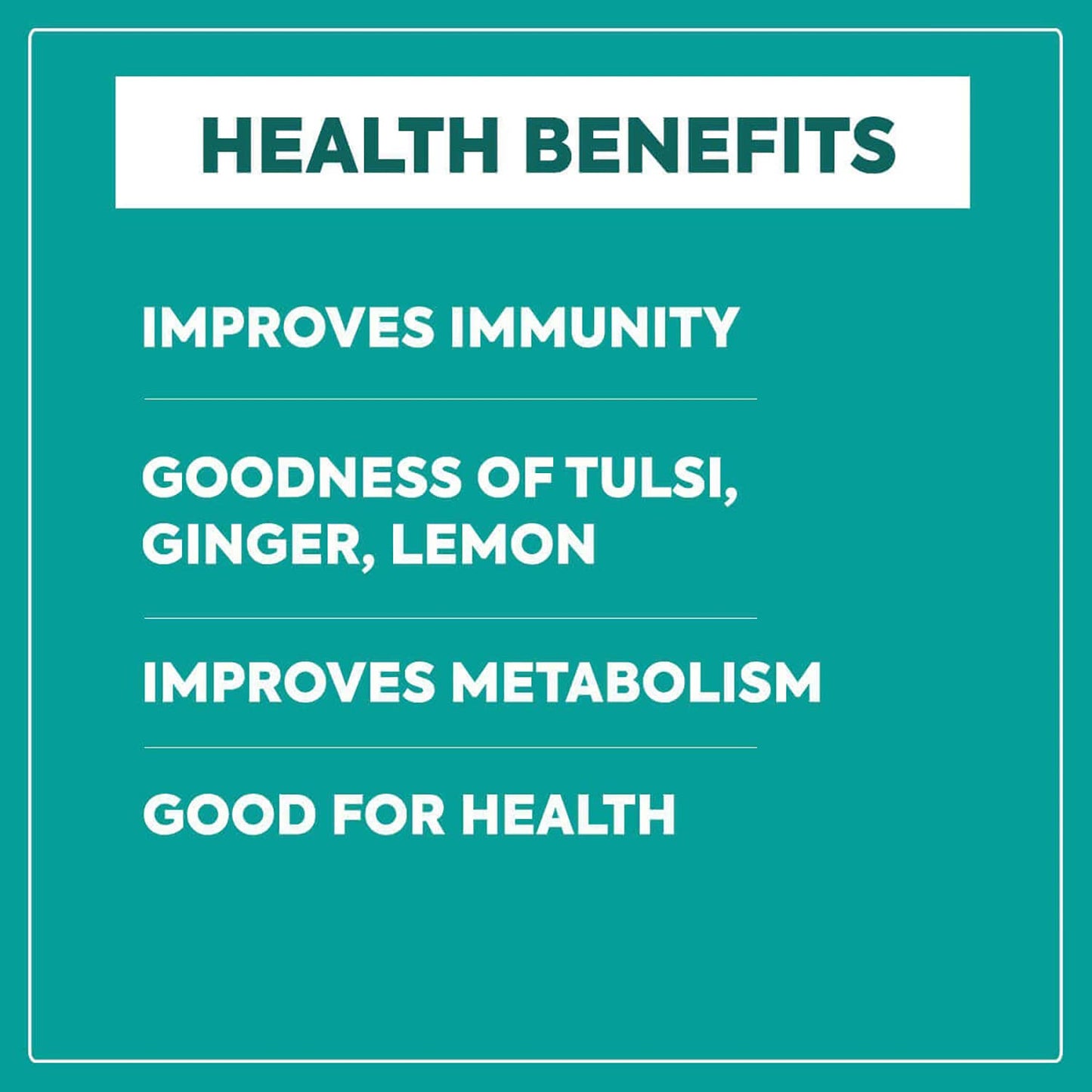 Nutty Yogi Immunity Tea | Herbal Green Tea with Tulsi, Lemon, Cinnamon & Ginger I Ayurvedic Blend I 50g | 100% Natural