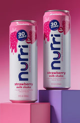 Nurri Ultra-Filtered Protein Shakes (12 Pack) - 6 Chocolate & 6 Strawberry - 30g Protein, 150 Calories, Low Sugar - Lactose Free Ready to Drink