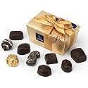 Leonidas Belgian Dark Chocolate Gift Box - 1 lb / 453 g - Birthday Thank You Anniversary Congratulations Gift Basket Gold Ribbon Gourmet Candy