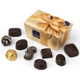 Leonidas Belgian Dark Chocolate Gift Box - 1 lb / 453 g - Birthday Thank You Anniversary Congratulations Gift Basket Gold Ribbon Gourmet Candy