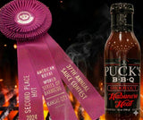 Puck's BBQ Shootout - Habanero Heat Sauce, 12 oz BBQ Sauce