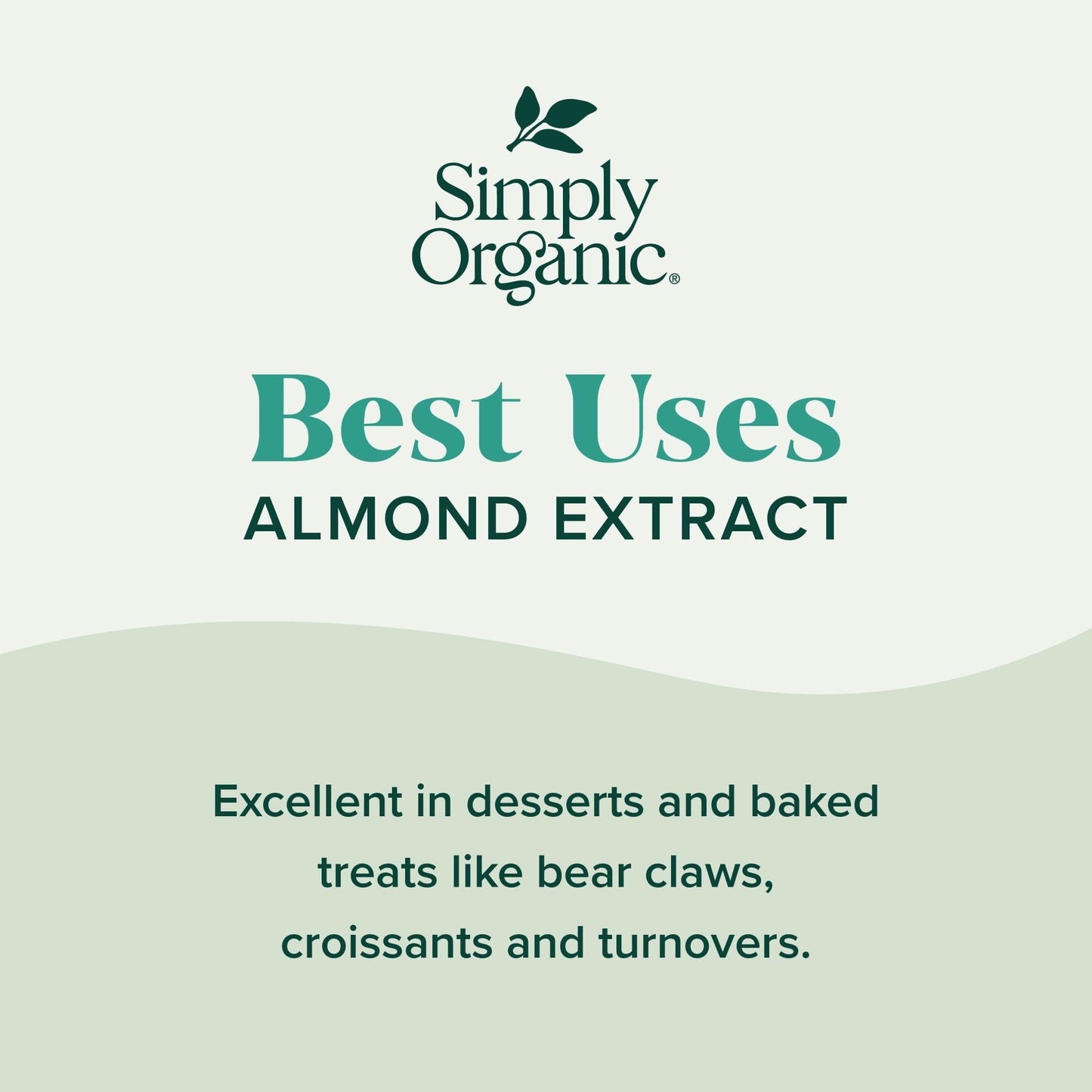 Simply Organic Almond Extract, 4 Ounce Glass Jar, Warm Sugar-free Vegan Flavor for Desserts, Coffee and Smoothies