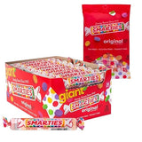 Smarties Candy Variety Pack - Giant Rolls Box (34 oz, 36 Rolls) + 5 oz Peg Bag - Gluten Free & Vegan Candy, Peanut Free & Dairy Free - Classic