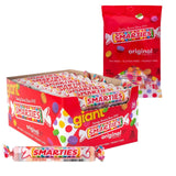Smarties Candy Variety Pack - Giant Rolls Box (34 oz, 36 Rolls) + 5 oz Peg Bag - Gluten Free & Vegan Candy, Peanut Free & Dairy Free - Classic