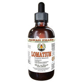 Lomatium Alcohol-Free Liquid Extract, Lomatium (Lomatium Dissectum) Dried Root Glycerite Hawaii Pharm Natural Herbal Supplement 2 oz