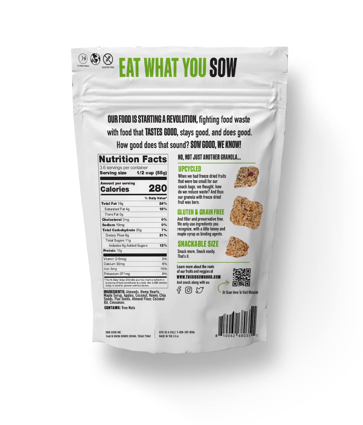 Cin-Fully Delicious - Freeze Dried Apple Granola Snack