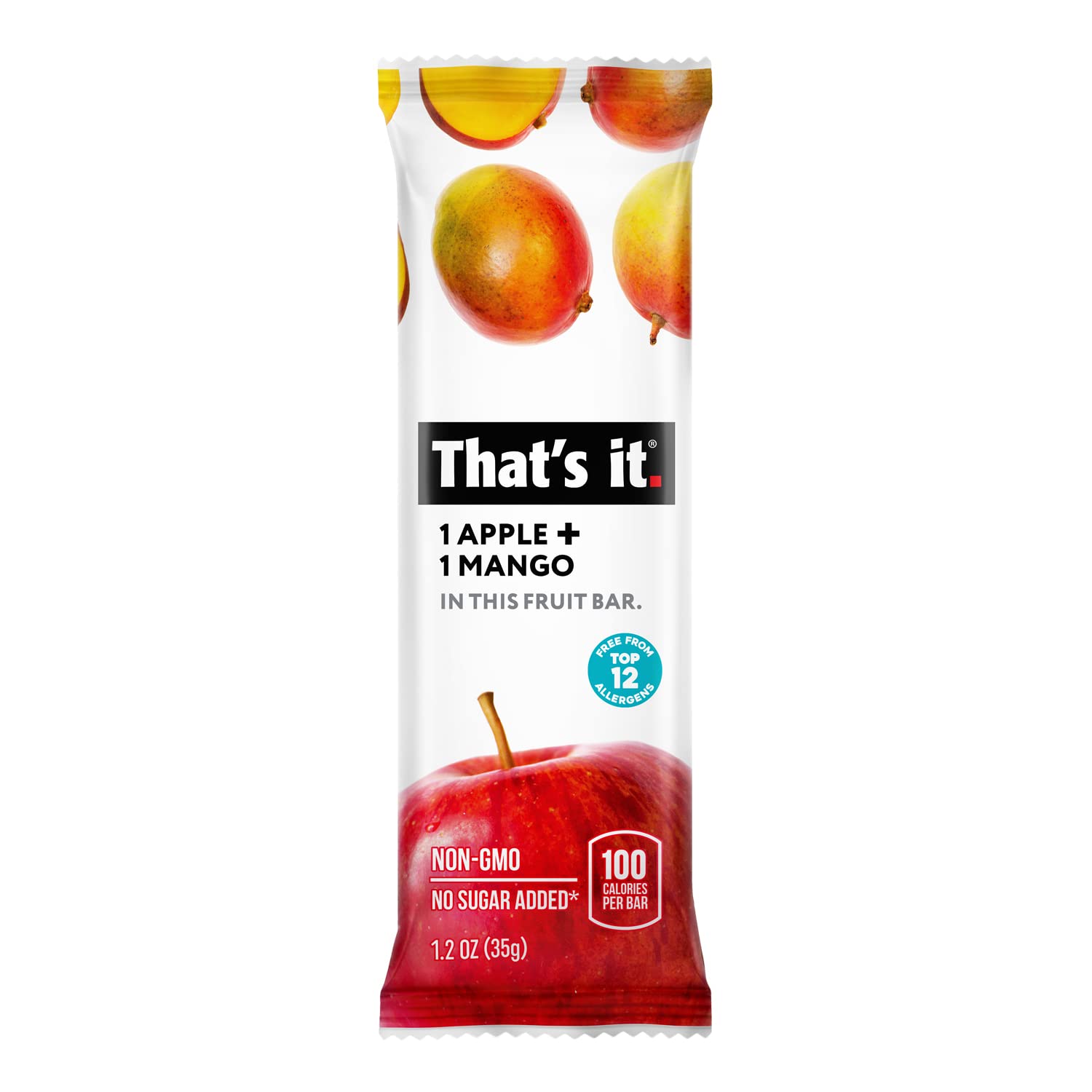 Thats It Fruit Bar Apple Mango