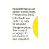 Banana Flavor, 20 ml (0.68 fl oz)