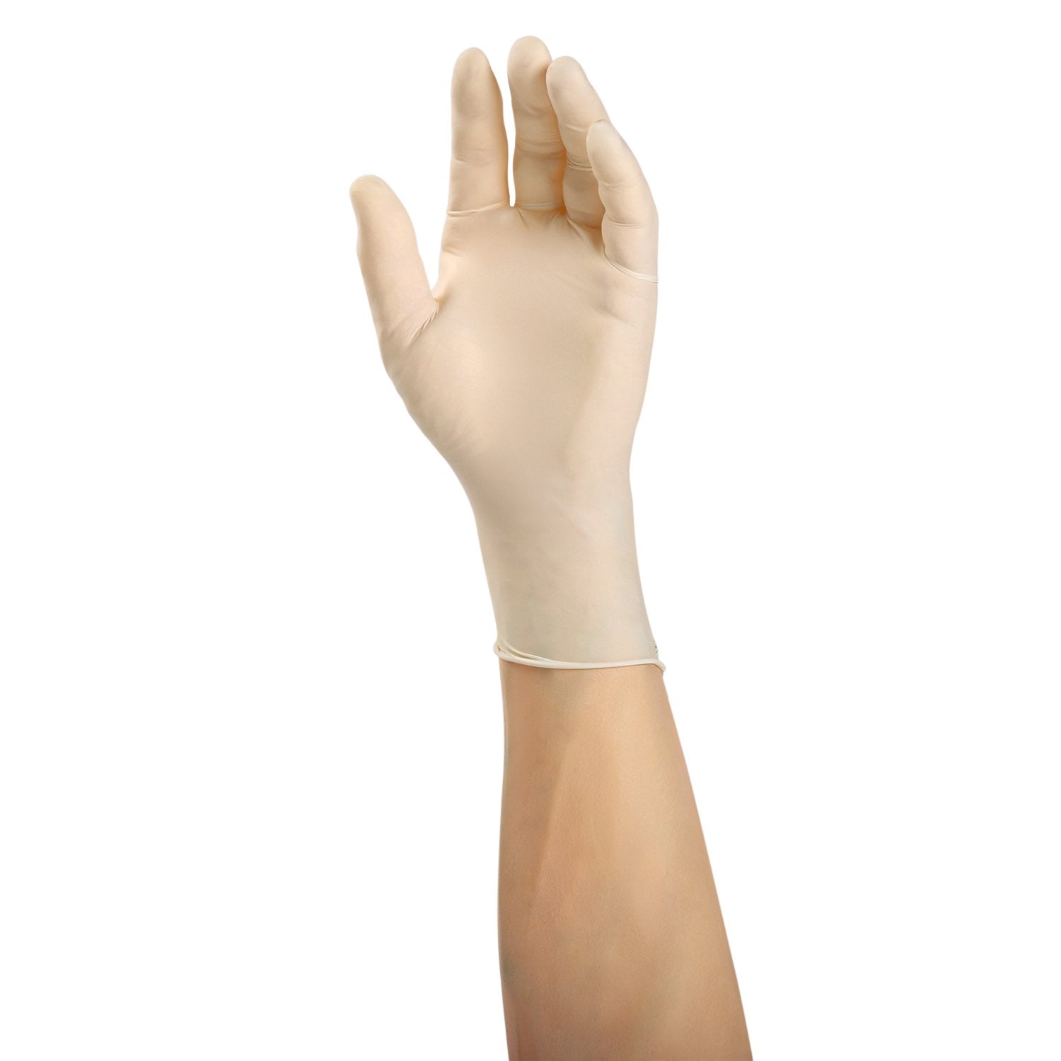 AmerCare Verge Powder Free General Purpose Latex Gloves for Cleaning and Foodservice, Small, Case of 1000