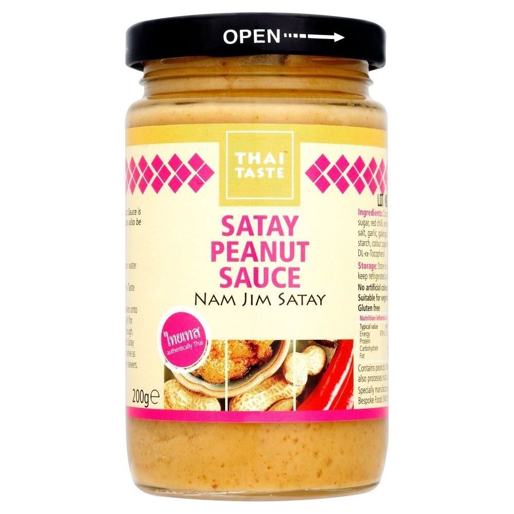 Thai Taste Satay Peanut Sauce (200g) - Pack of 2