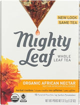 Mighty Leaf - Herbal Infusion Organic African Nectar - 15 Tea Bags