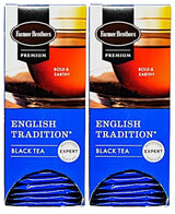 Farmer Brothers Premium English Tradition Black Tea Bags, 25 Count (Pack of 2)