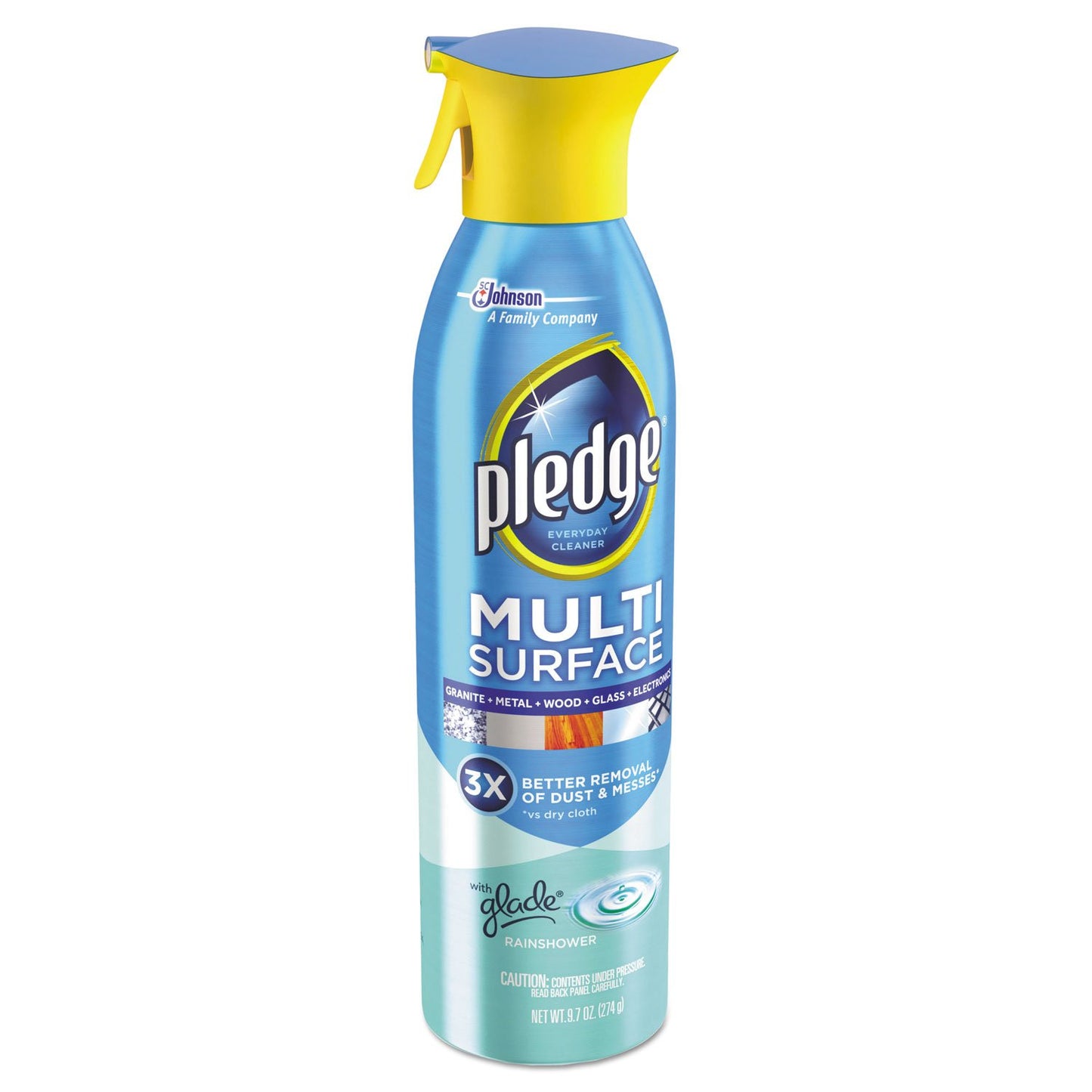 Pledge CB724166 Multi-Surface Everyday Aerosol Rainshower 9.7oz