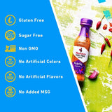 Nandos PERi PERi Garlic Sauce - Spicy Sauces, Seasoning or Marinade for Wings, Meat, Fish or Veg - Non-GMO, No MSG, Gluten Free - 9.2 Oz Garlic