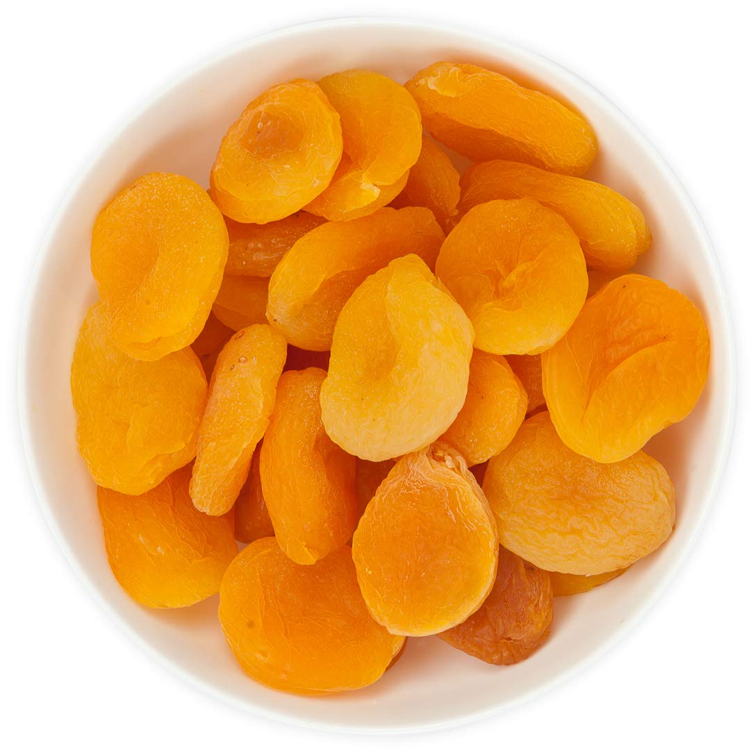 Nutbox | Dried Apricots Turkish | 2 pounds (32 ounces), No Added Sugar, Naturally Sweet, Gluten Free, Good Source of Vitamin E and Potassium Packed