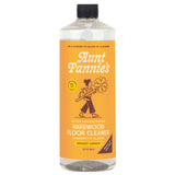 Aunt Fannie's Ultra Concentrated Hardwood Floor Cleaner, Vinegar-Free Plant Based Hardwood Floor Cleaner for Mopping, Bright Lemon Scent, 32 oz. (Pack