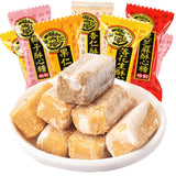 Assorted Peanut Crisp Candy, Crispy Candy, Assorted Flavors Praline Candy: Coconut, Almond, Black Sesame, Peanut Butter Bars Logs, Chinese Specialty