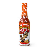 Ass Kickin’ Carolina Reaper Cajun Hot Sauce (5 oz) - Bold Cajun Seasoning & Carolina Reaper Blend - Extreme Heat Gourmet Hot Sauce for Wings, Gumbo