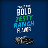 BIGS Sunflower Seeds, Hidden Valley Zesty Ranch Flavor, 2.75 oz. (Pack of 12)