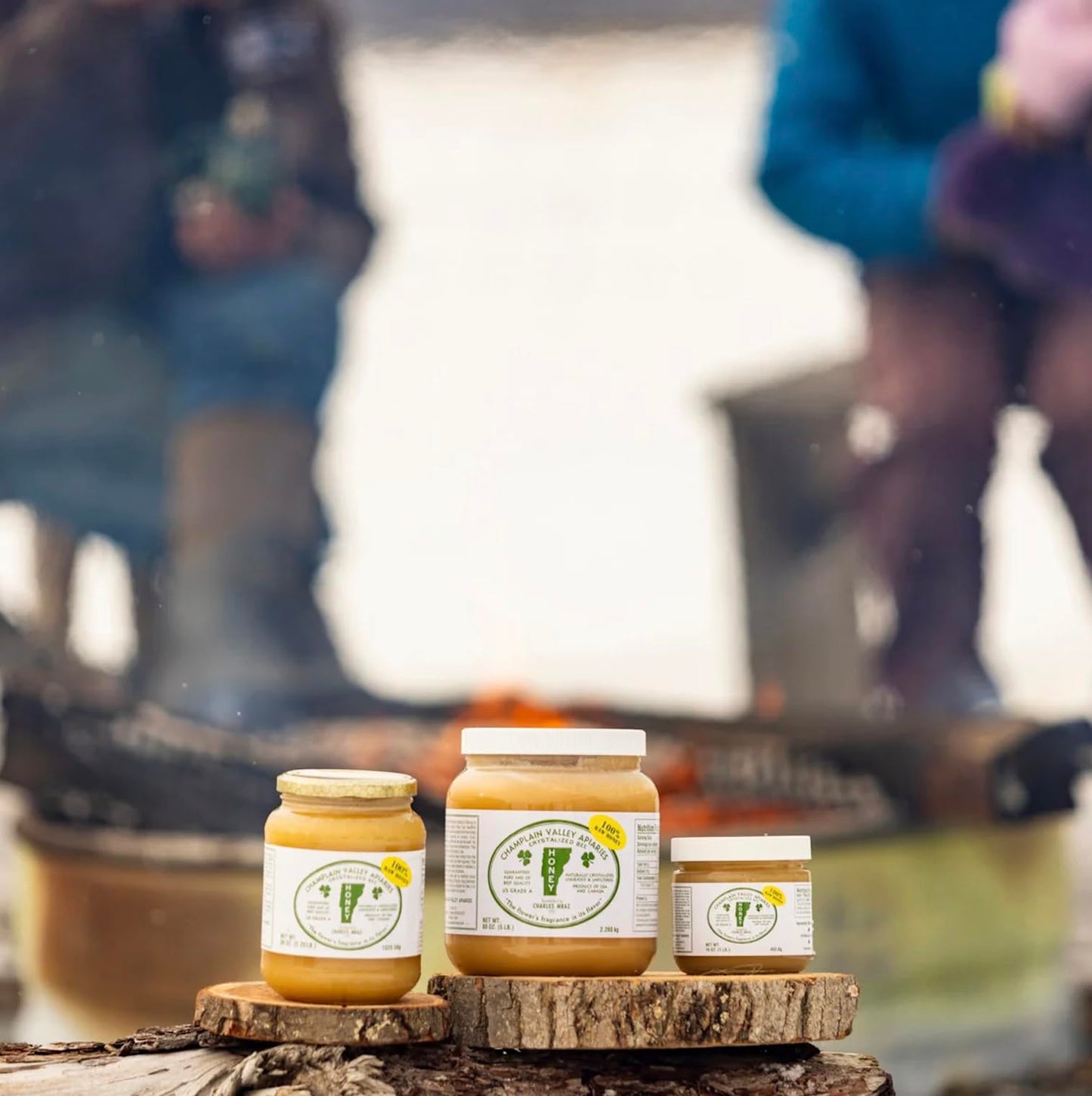 100% Raw Honey By Champlain Valley Apiaries 5lb