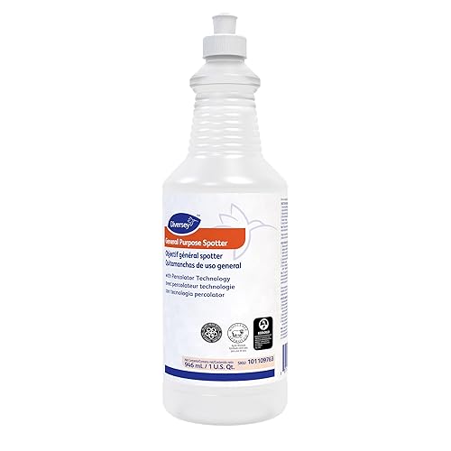 Diversey 101109763 General Purpose Spotter with Percolator Technology, Carpet Stain Remover, Removes Tough Stains, Ready-to-Use Liquid, Unscented