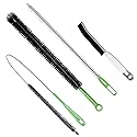 4pcs Flexible Cleaning Brush Set for Dryer Vents, Fridge Coils, HVAC Systems & Tight Spaces - Multi-Use Lint and Dust Remover with Crevice Brush
